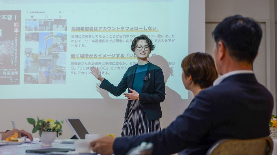 株式会社ミセカタSNS展示会とSNS勉強会の様子