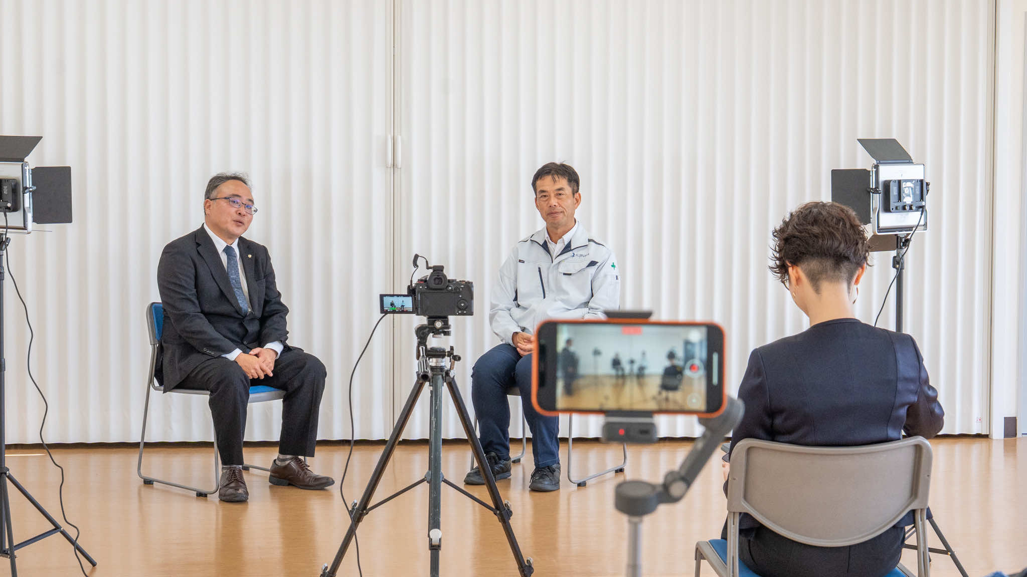 本音を引き出すインタビュー撮影